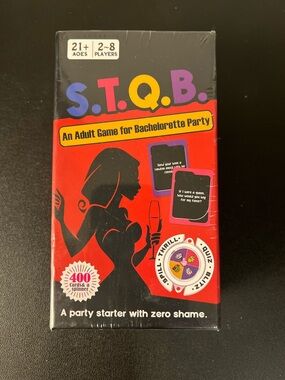 S.T.Q.B. Adult Party Game Bachelorette Party Age 21+ NEW & SEALED